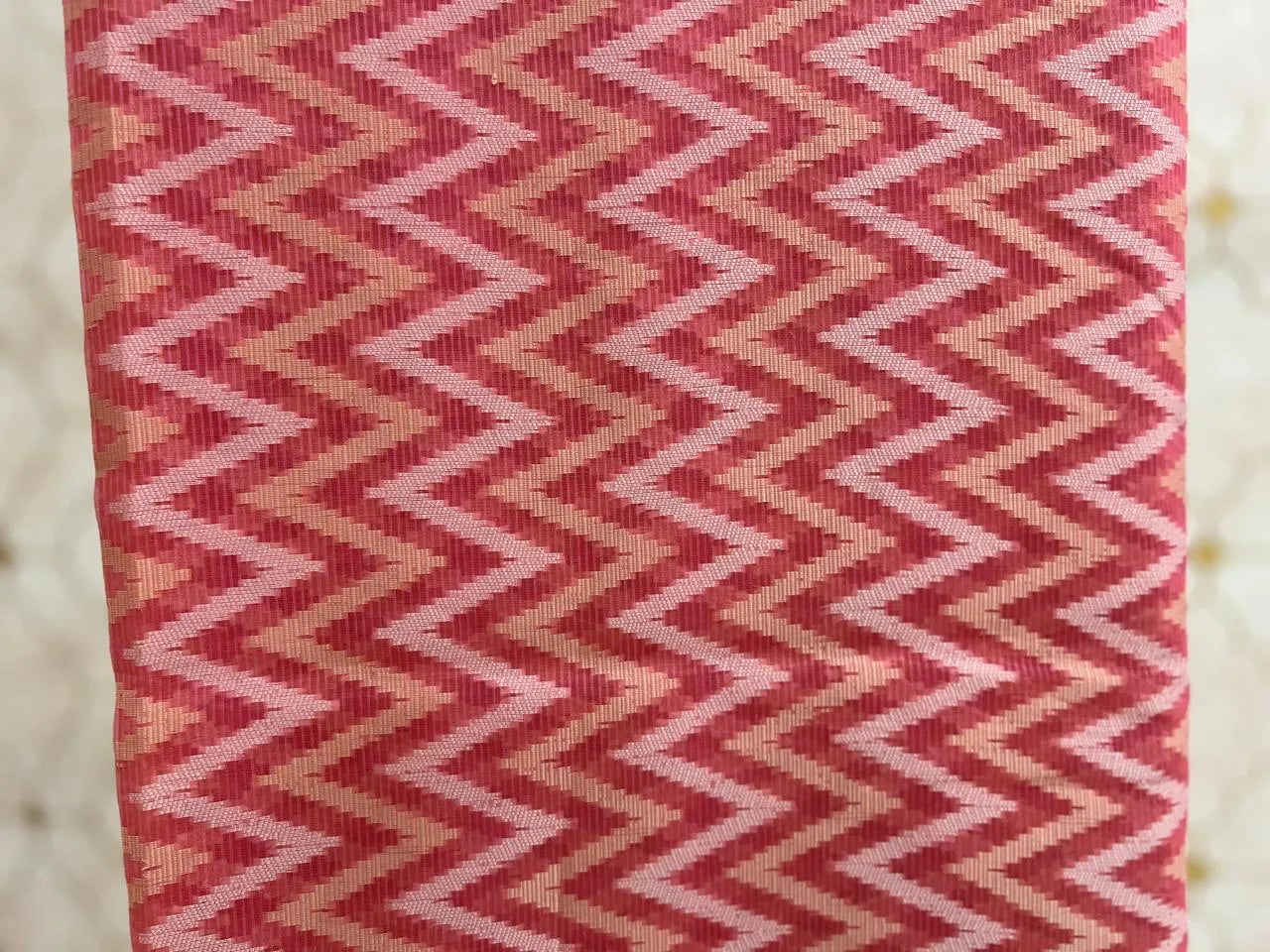 Banarasi Kota Saree with Wave Pattern