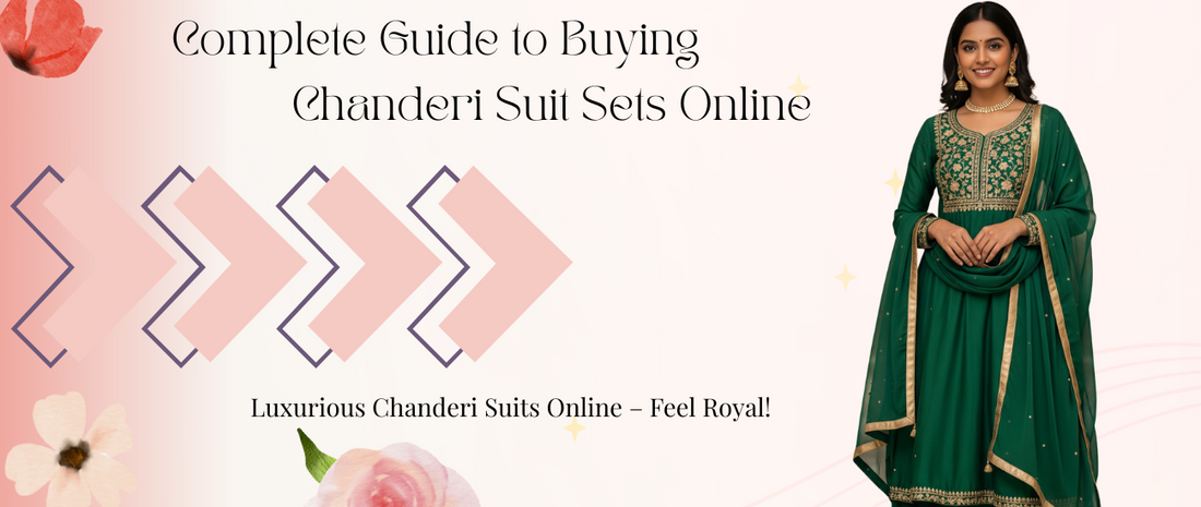 Complete Guide to Buying Chanderi Suit Sets Online