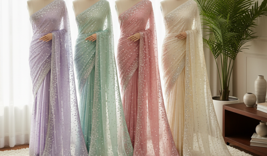 Top Organza Saree Trends For Bridesmaids in 2025