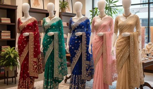 Best Organza Saree Looks for Weddings & Special Occasions