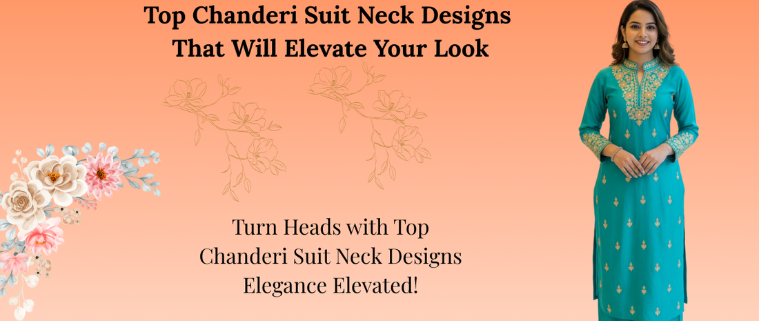 Top Chanderi Suit Neck Designs That Will Elevate Your Look