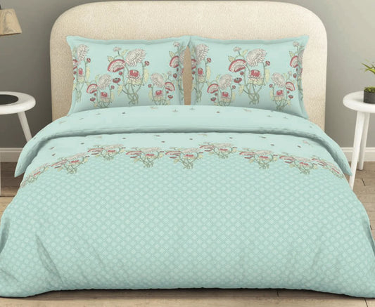 King Size Bedsheet with Pillow Covers