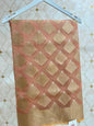 banarasi kota saree with zari blouse