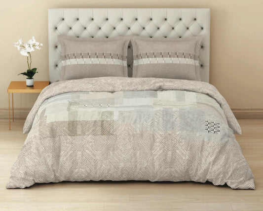 Cotton Printed Bedsheet with Pillow Covers