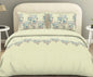 ivory garden bloom bedsheet set
